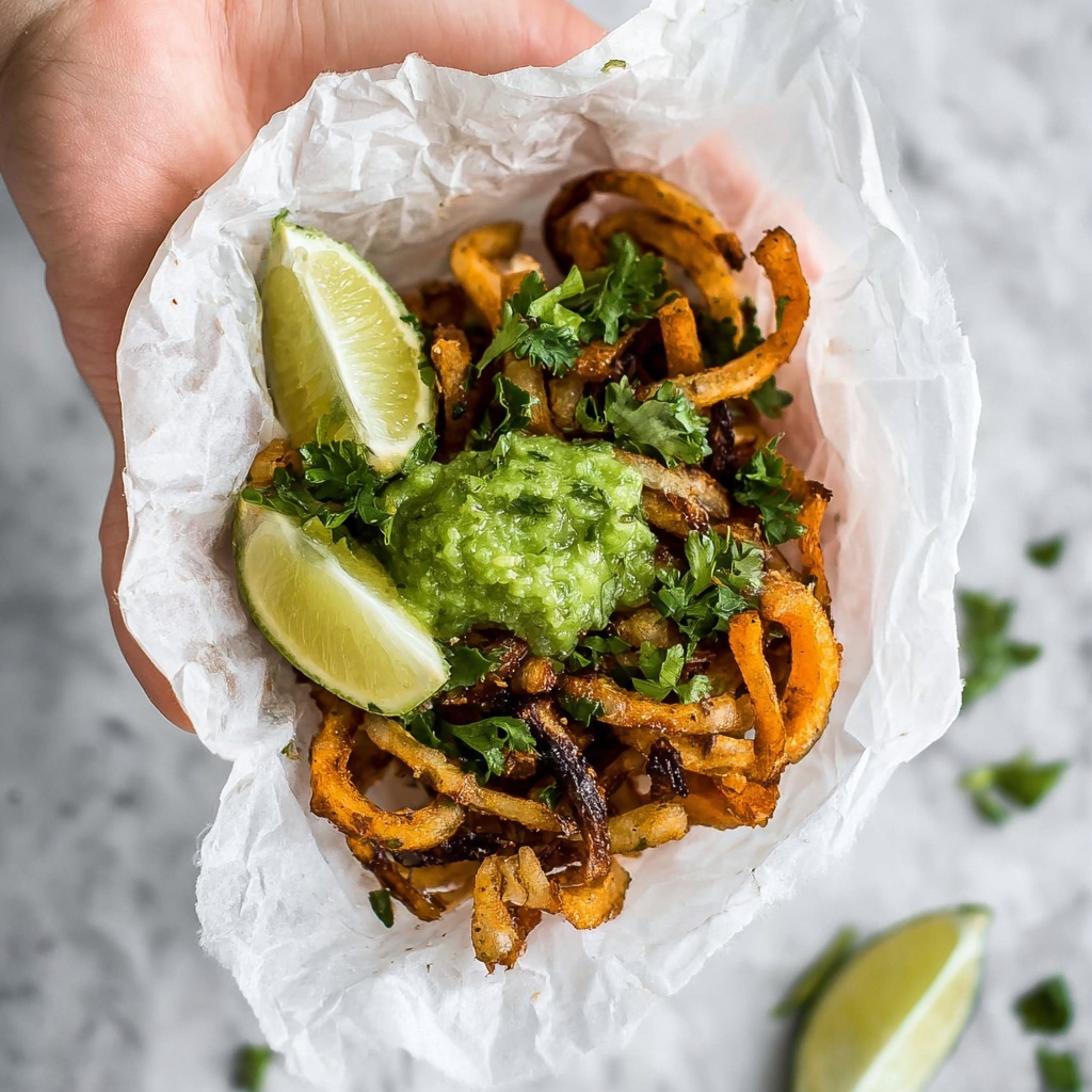 Mexican Sweet Potato Fries with Cilantro Lime Dip Recipe - Recipe Image