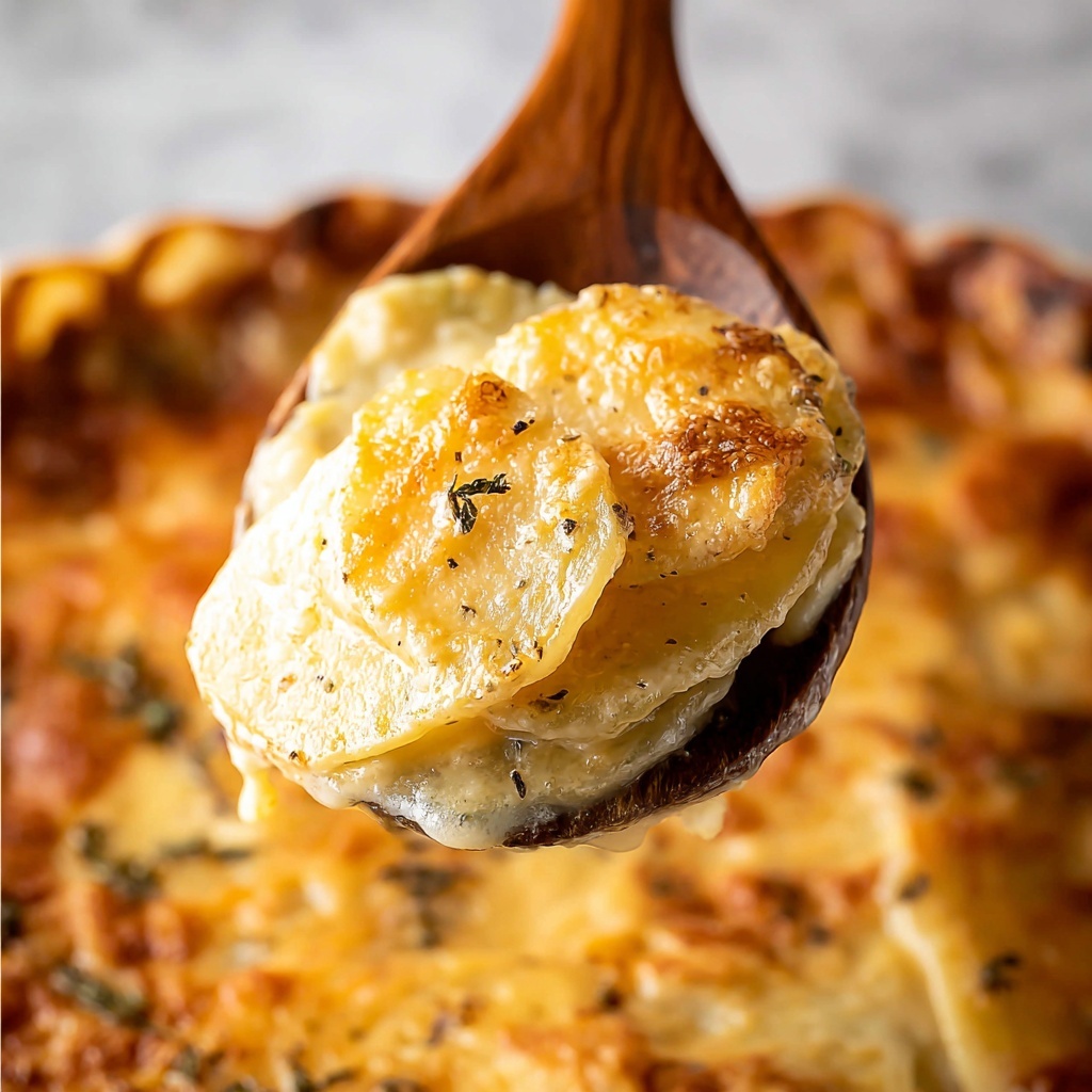 Easy Scalloped Potatoes Recipe - Recipe Image