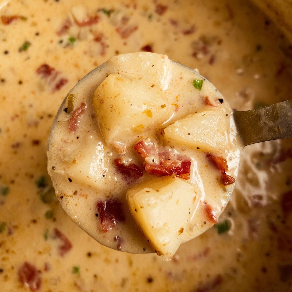 Loaded Instant Pot Potato Soup Recipe - Recipe Image