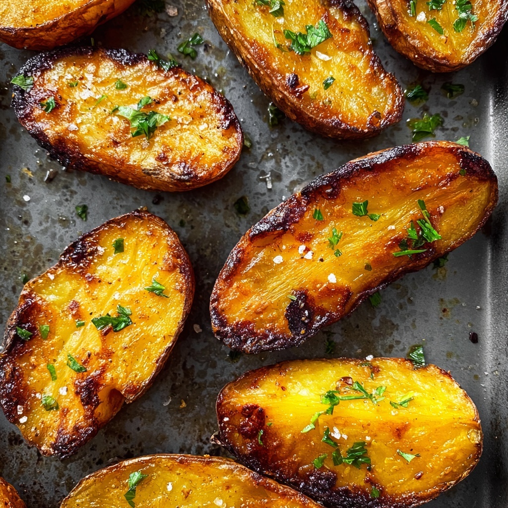 Crispy Roasted Fingerling Potatoes Recipe - Recipe Image