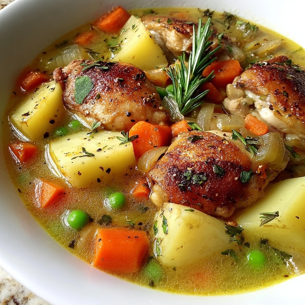 Slow Cooker Chicken Stew Recipe - Recipe Image