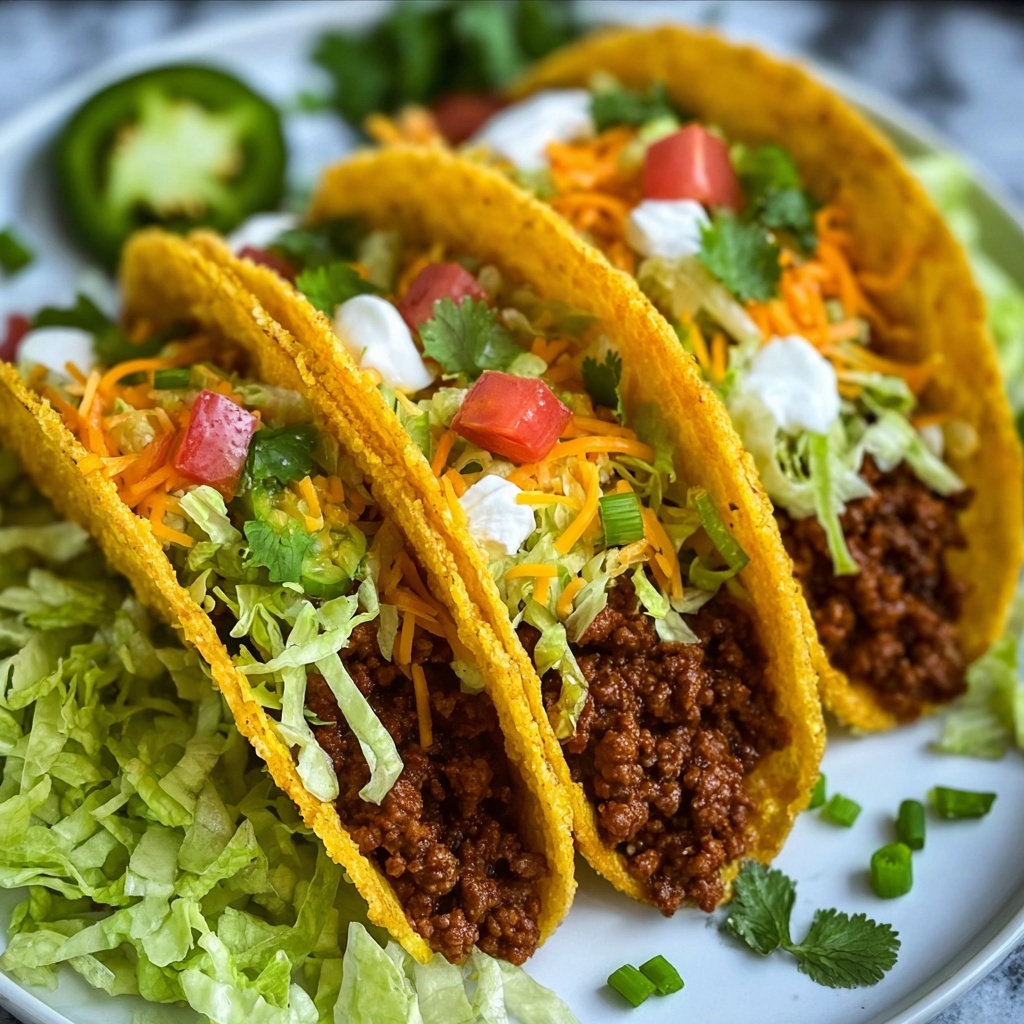 Crispy Beef Tacos Recipe - Recipe Image