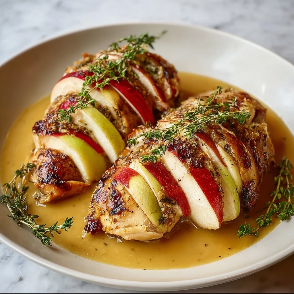 Apple & Brie Stuffed Chicken Recipe - Recipe Image