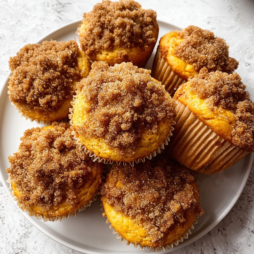 Pumpkin Crumb Cake Muffins Recipe - Recipe Image