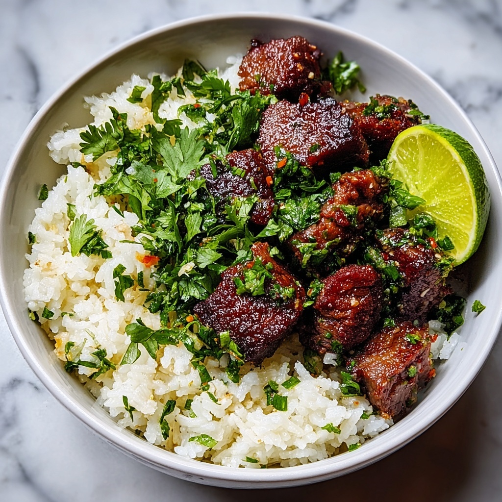 Cilantro Lime Steak Bowls Recipe - Recipe Image