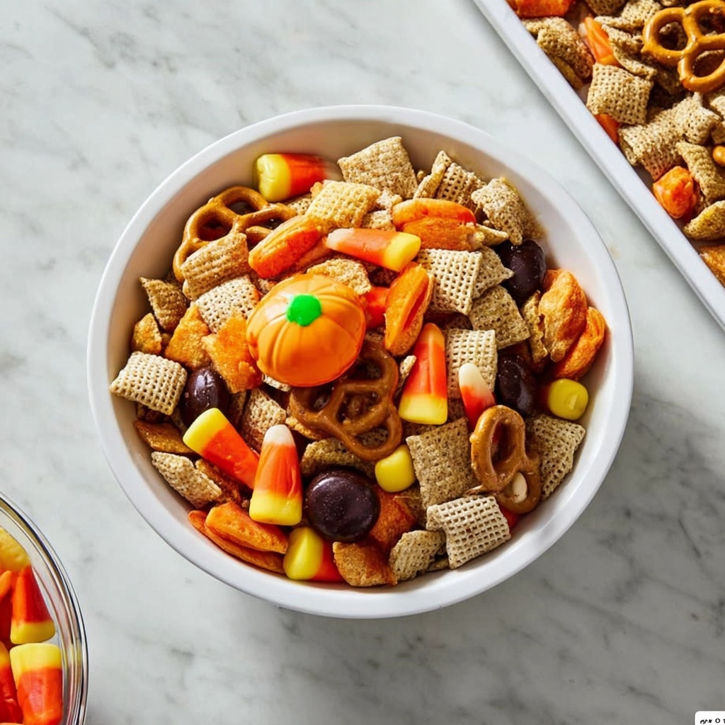 Halloween Snack Mix Recipe - Recipe Image