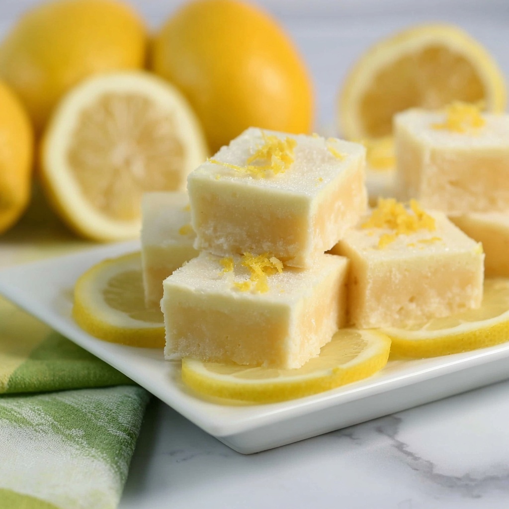 Lemon Fudge Recipe - Recipe Image