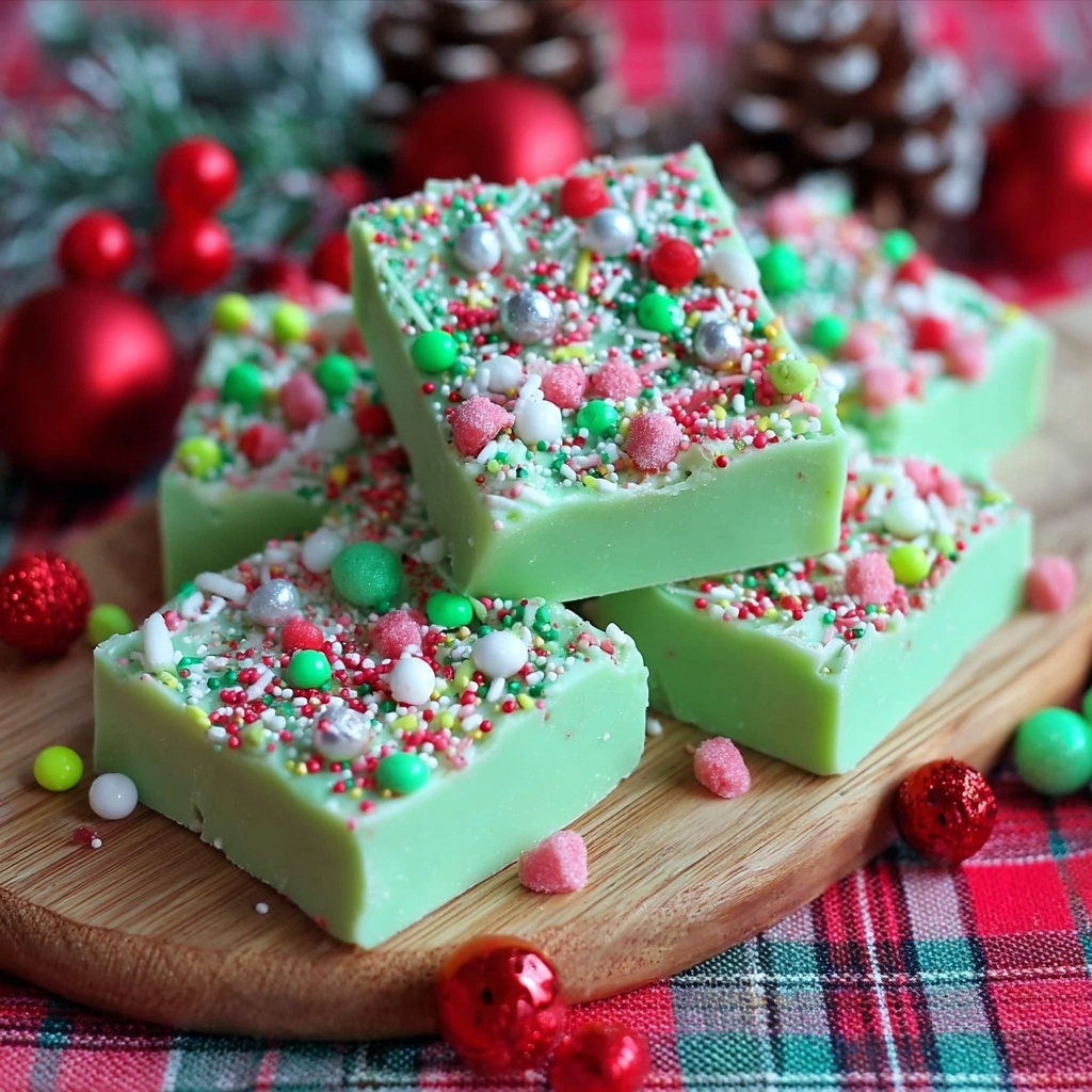 Grinch Fudge Recipe - Recipe Image