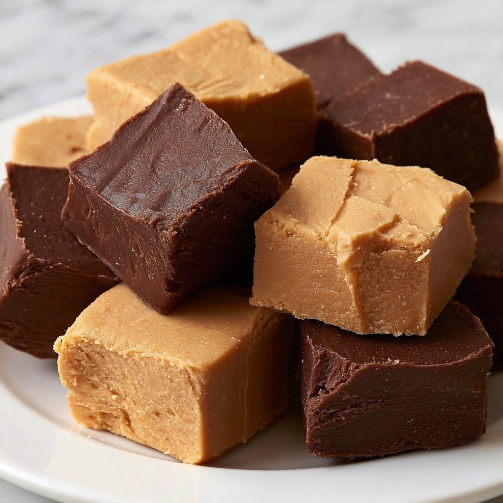 Two Ingredient Peanut Butter Fudge Recipe - Recipe Image