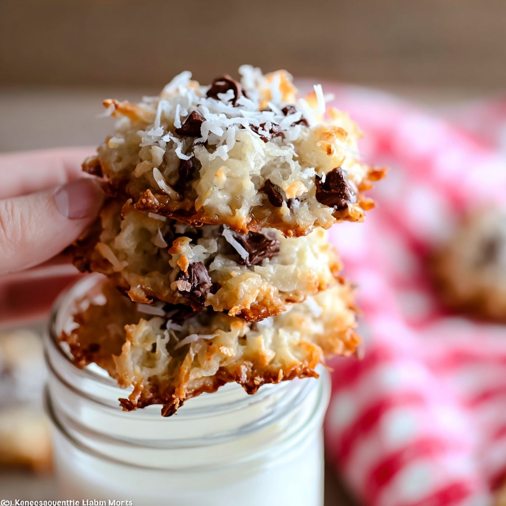 Almond Joy Cookies Recipe - Recipe Image