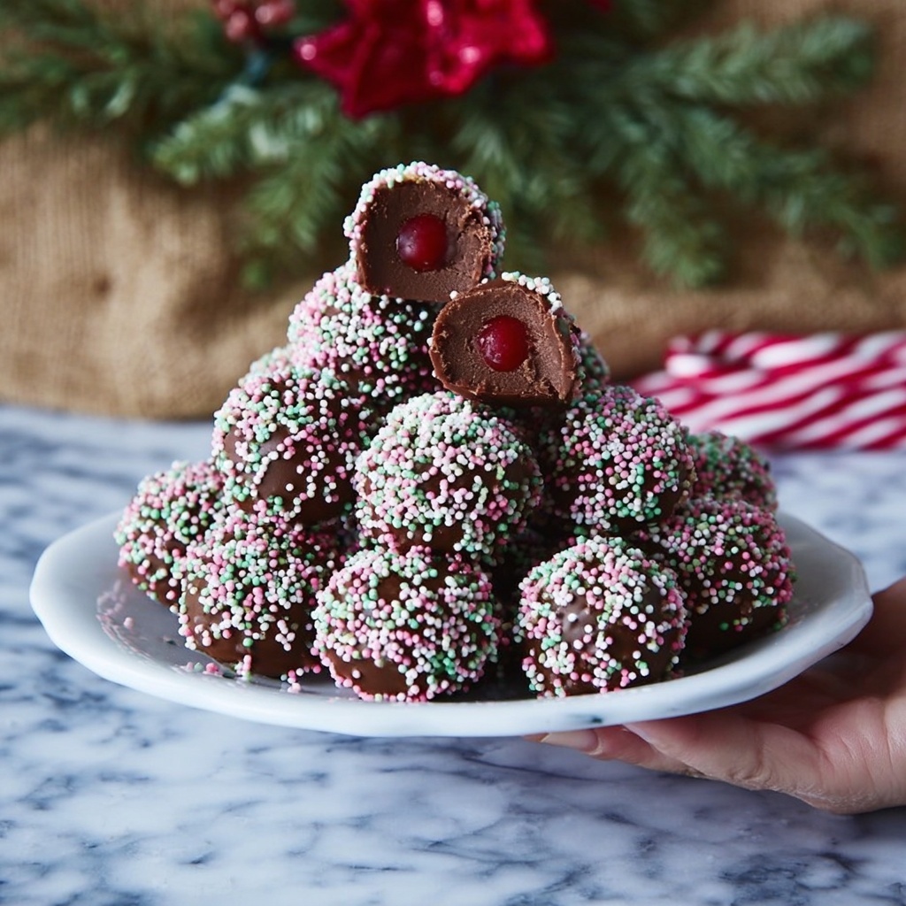 Peppermint Truffles Recipe - Recipe Image