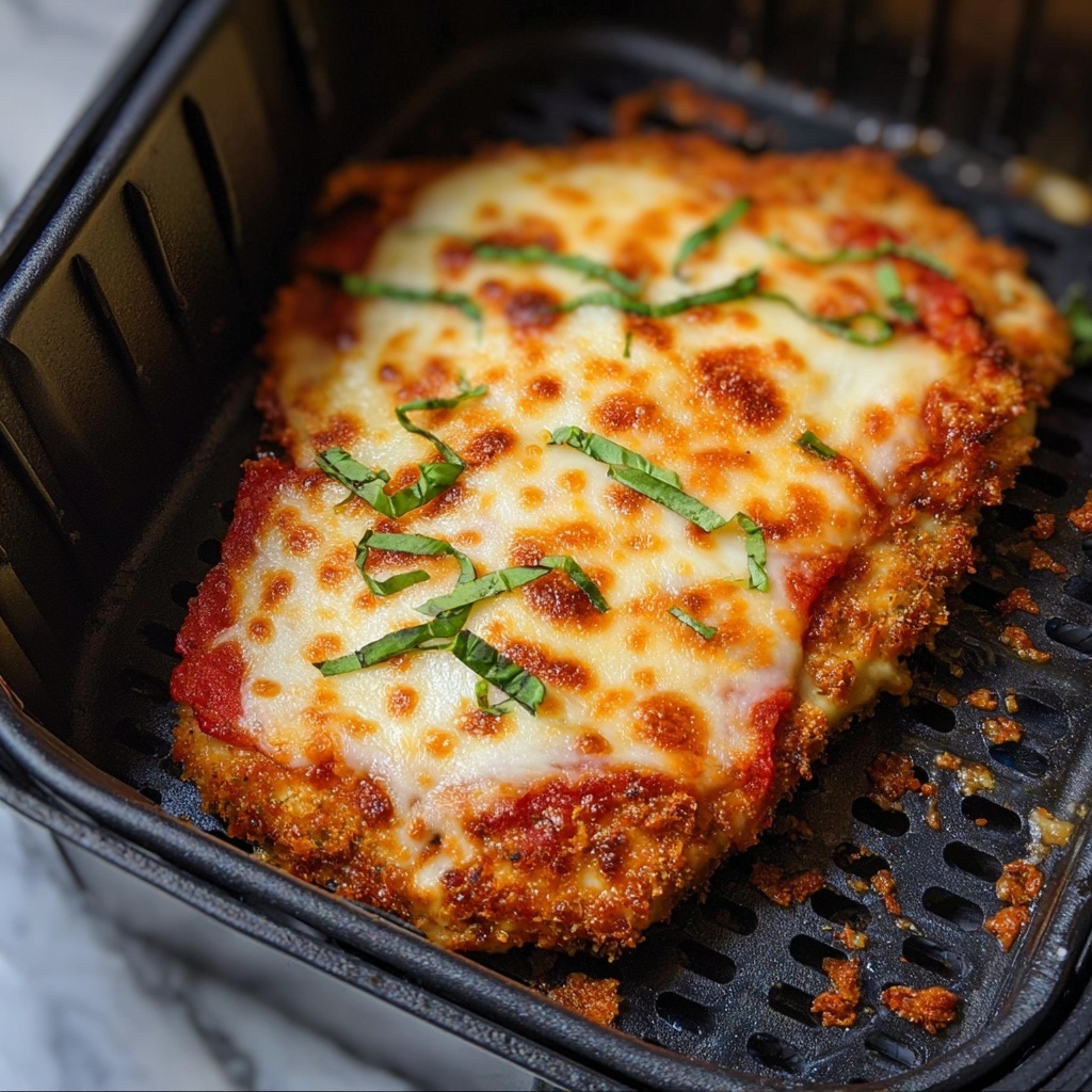 Air Fryer Chicken Parmesan Recipe - Recipe Image