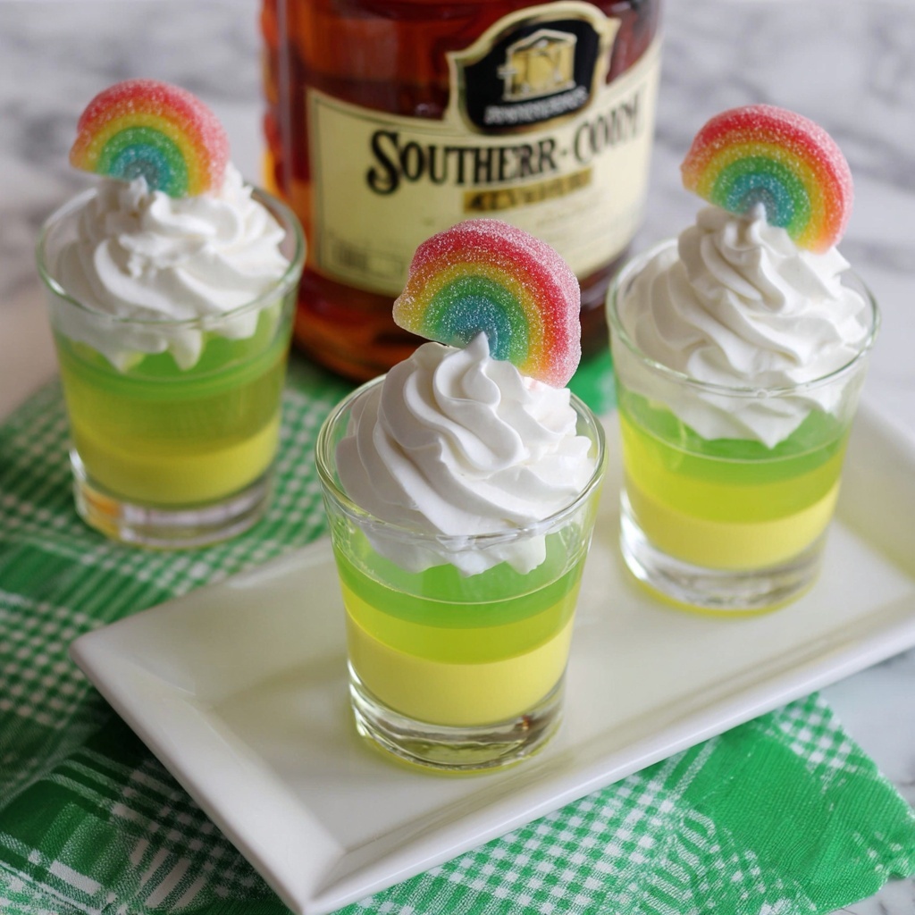Pot Of Gold Jello Shots Recipe - Recipe Image