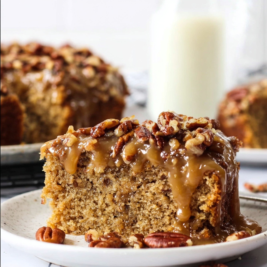 Banana Upside Down Cake Recipe - Recipe Image