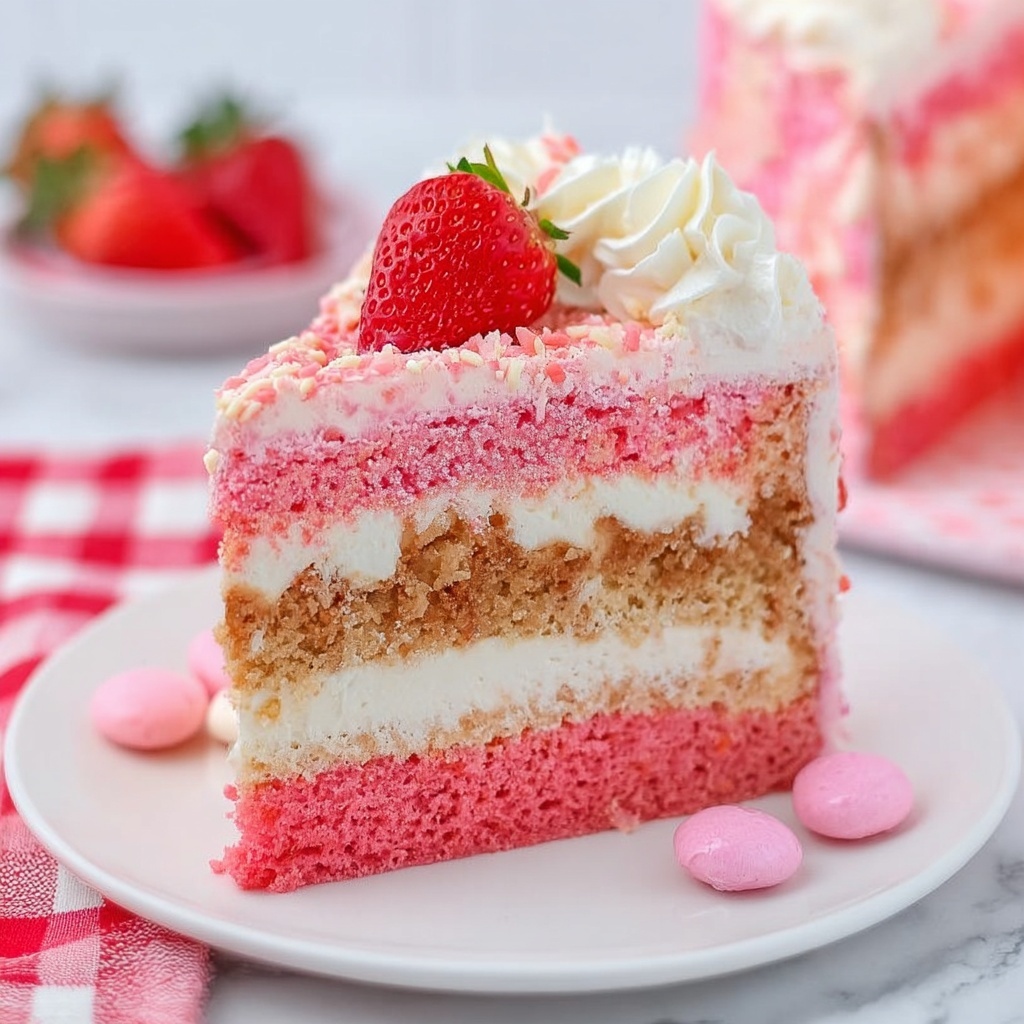 Strawberry Shortcake Cheesecake Recipe - Recipe Image