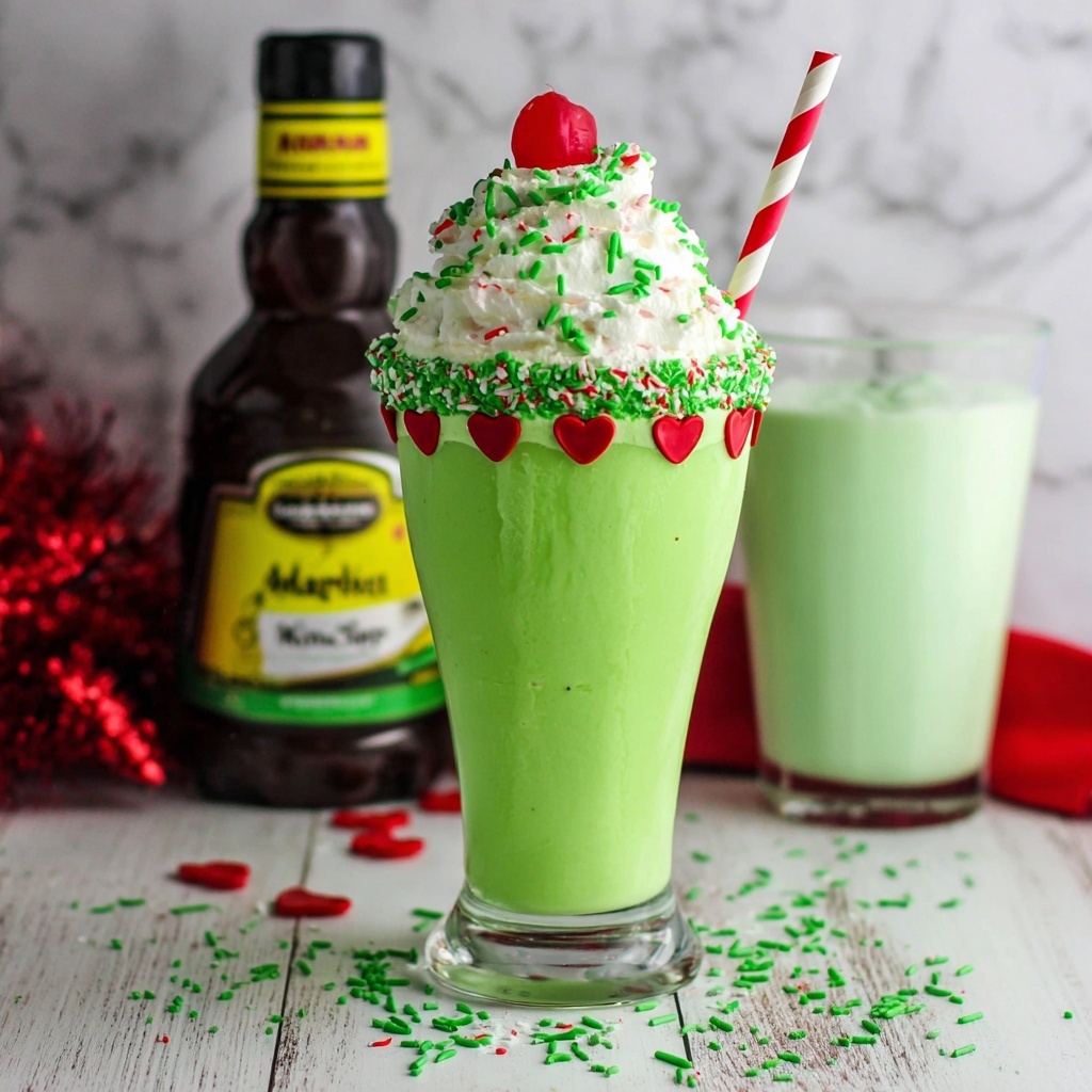 Grinch Milkshake Recipe - Recipe Image
