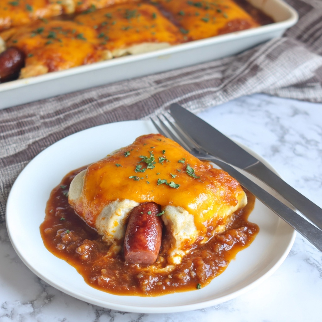 Chili Cheese Dog Bake Recipe - Recipe Image