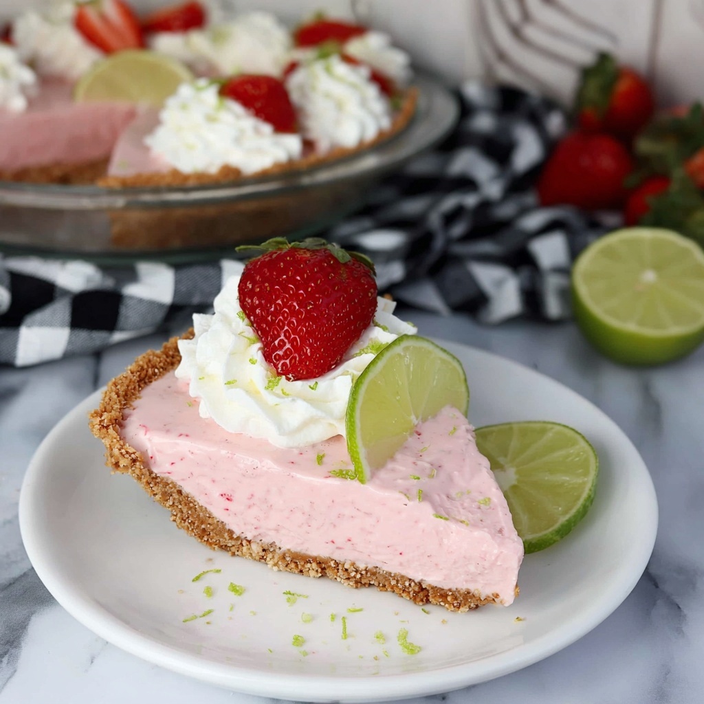Strawberry Margarita Pie Recipe - Recipe Image