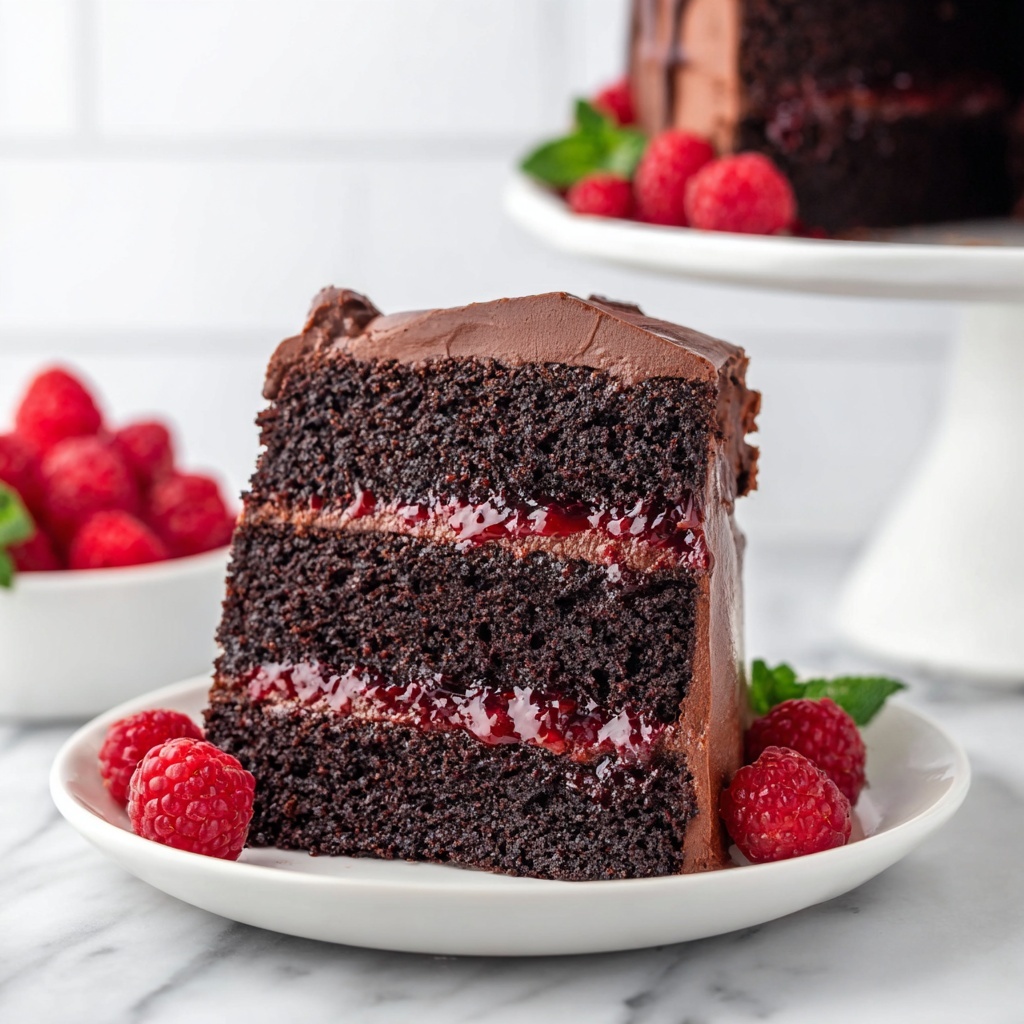 Chocolate Raspberry Cake Recipe - Recipe Image
