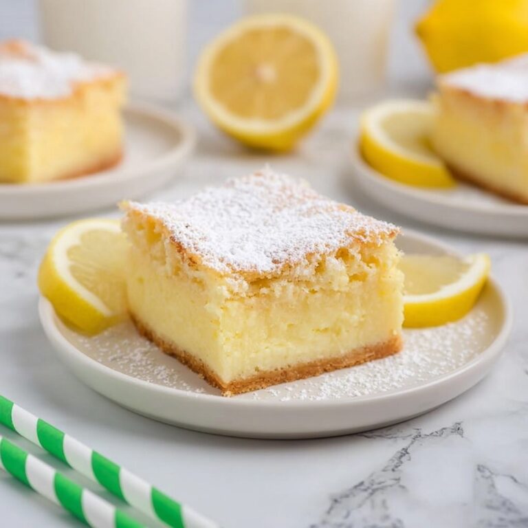 Lemon Custard Cake Recipe