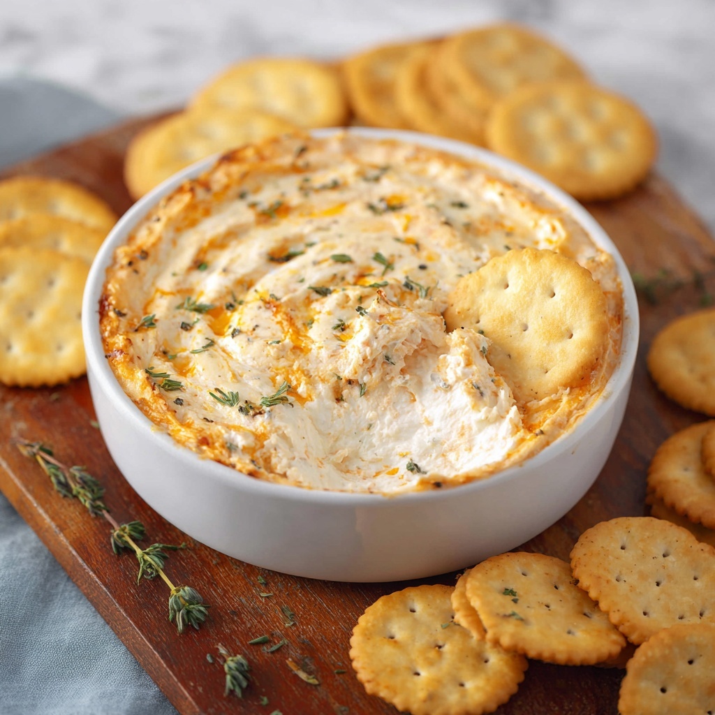 Cheesy Hot Crab Dip Recipe - Recipe Image