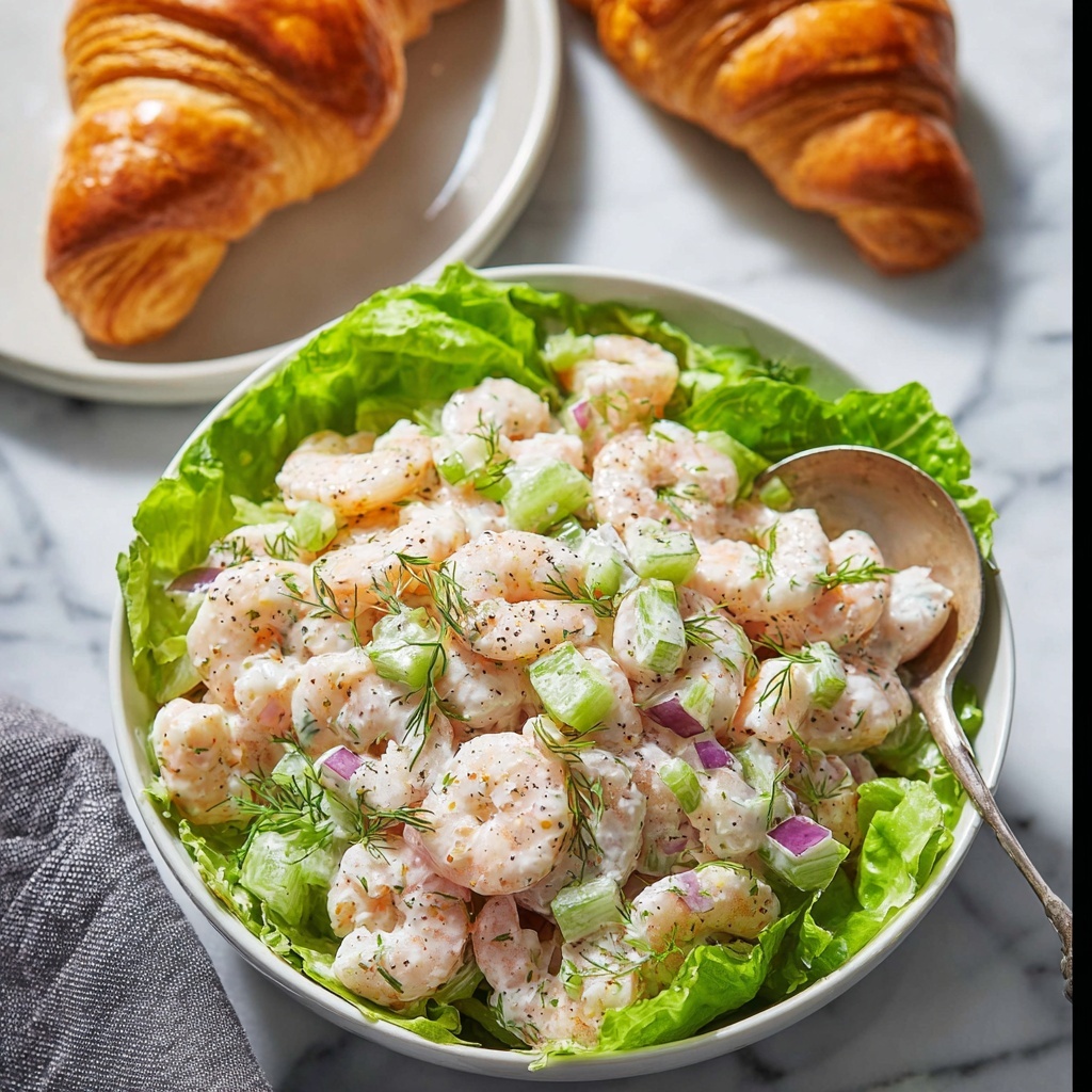 Fresh Shrimp Salad with Lemon and Dill Recipe - Recipe Image
