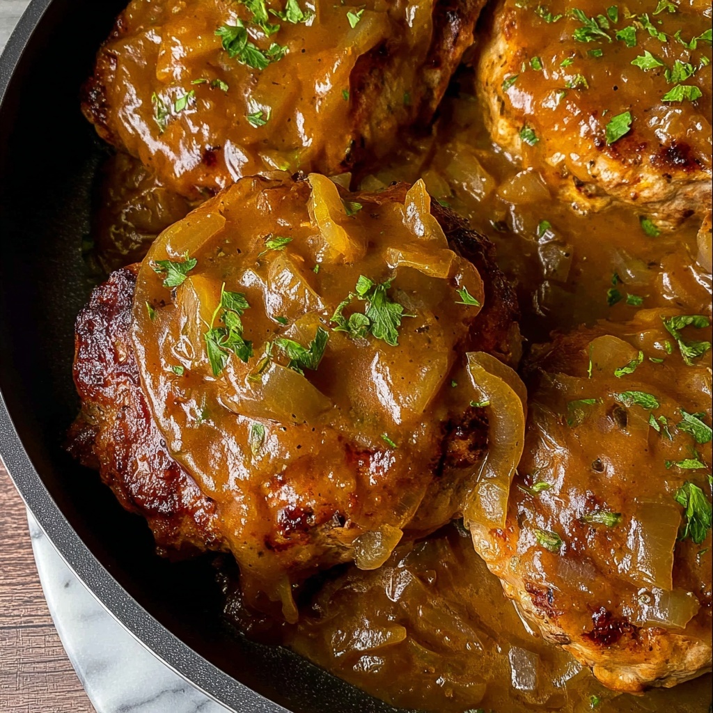Smothered Pork Chops Recipe - Recipe Image
