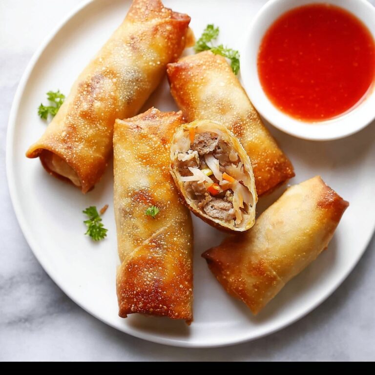 Air Fryer Pork Egg Rolls Recipe