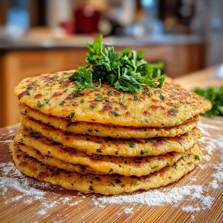 Irresistibly Easy High-Protein Red Lentil Flatbread Recipe