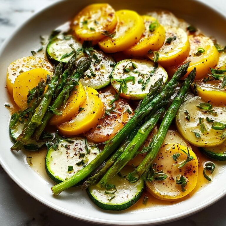Flavorful Asparagus with Zucchini and Squash – A Delicious Roast Recipe