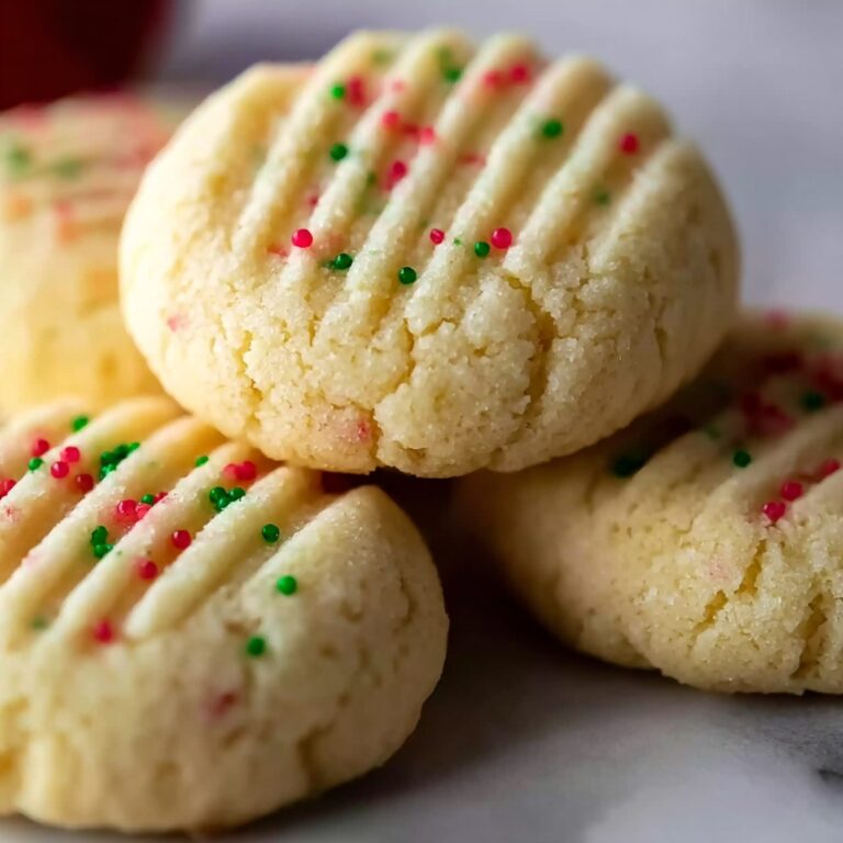 Meltingly Good Whipped Shortbread Cookies Recipe