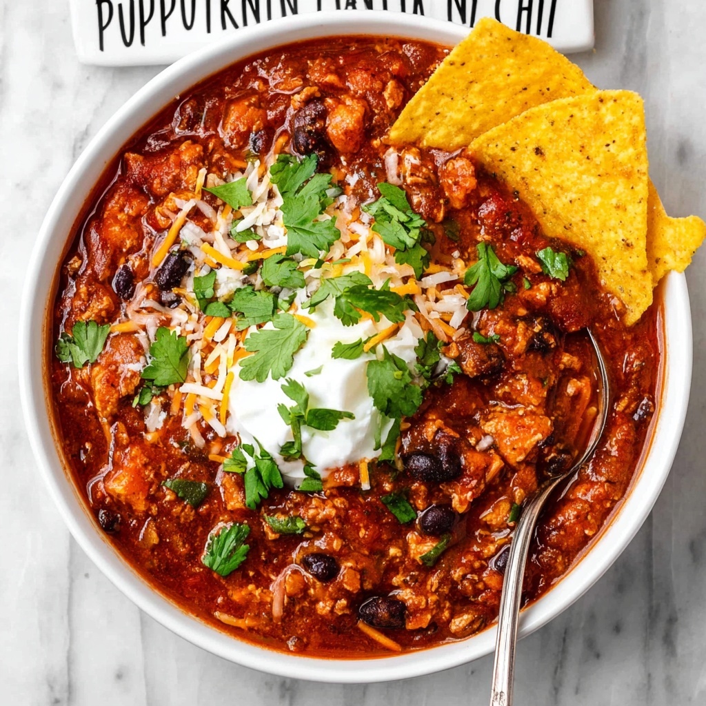Instant Pot Turkey Pumpkin Chili Recipe - Recipe Image