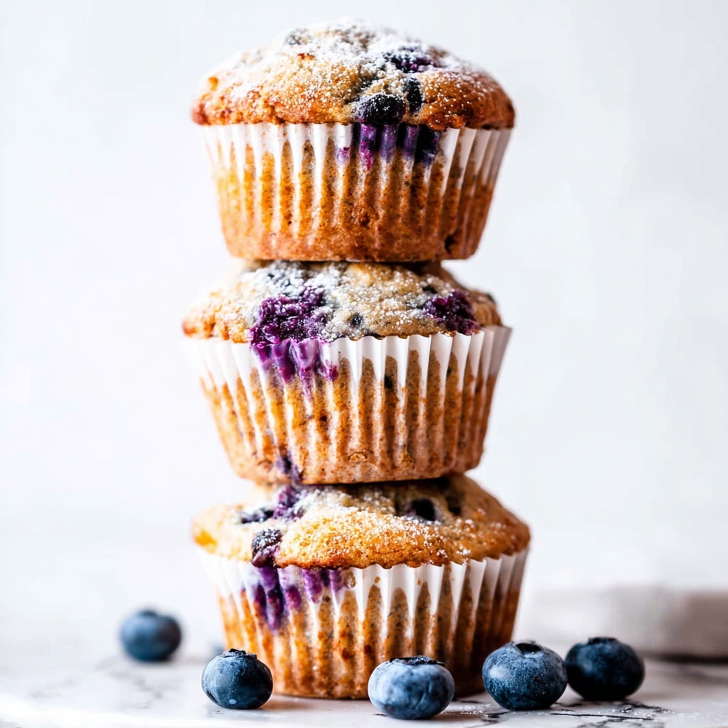 Greek Yogurt Blueberry Muffins Recipe - Recipe Image