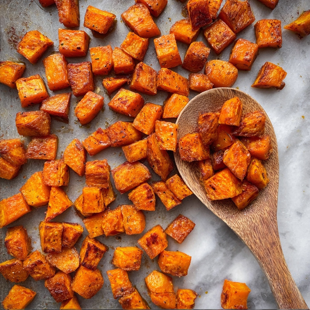 Roasted Sweet Potatoes with Maple, Cinnamon, and Paprika Recipe - Recipe Image