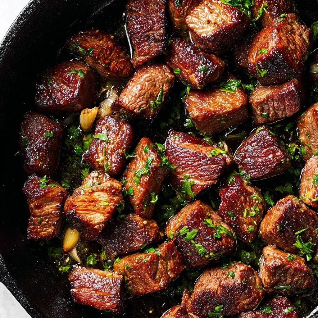 Garlic Butter Steak Bites Recipe - Recipe Image