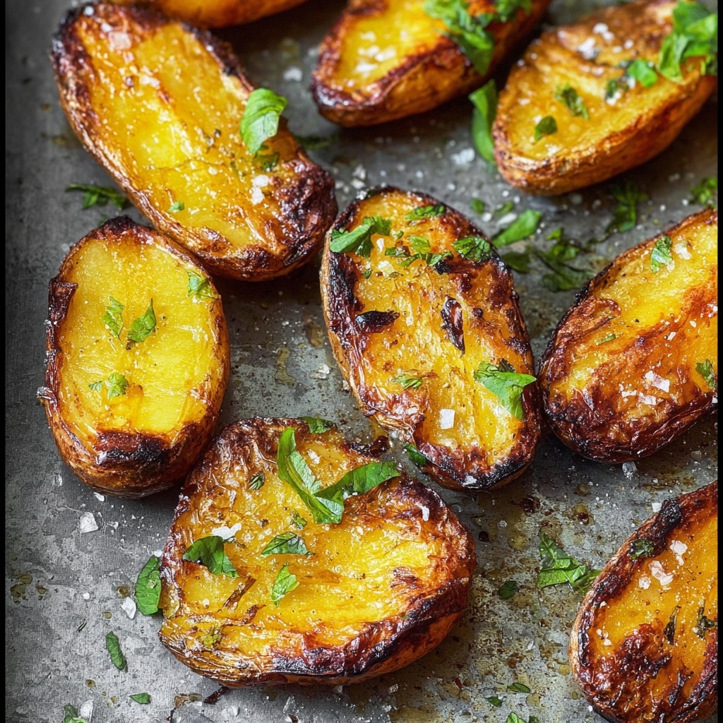 Crispy Roasted Fingerling Potatoes Recipe - Recipe Image
