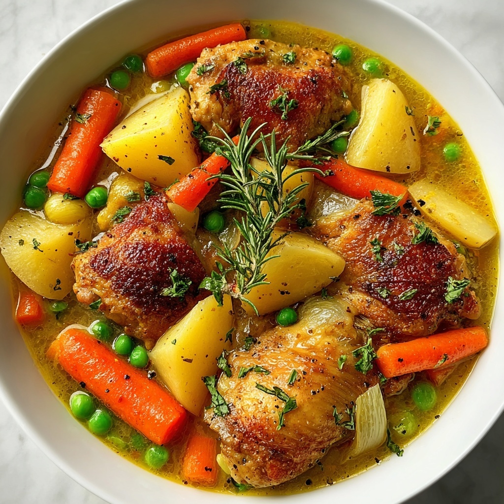 Slow Cooker Chicken Stew Recipe - Recipe Image