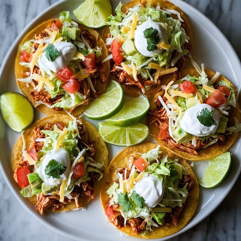 Mexican Rotisserie Chicken Tostadas Recipe