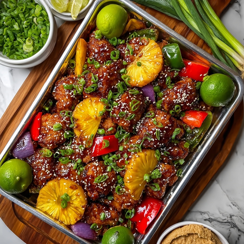 Sheet Pan Teriyaki Chicken and Pineapple Recipe - Recipe Image