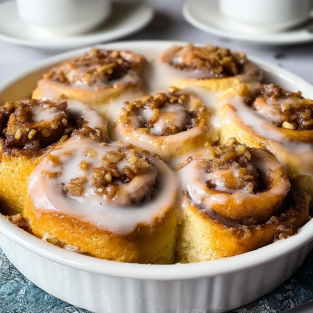 Apple Pie Cinnamon Rolls Recipe - Recipe Image
