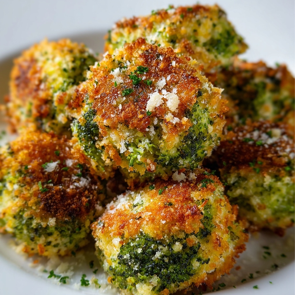 Crunchy Baked Broccoli Cheese Bites Recipe - Recipe Image