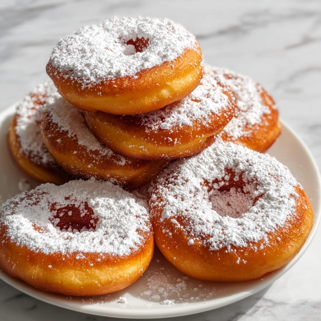 Fluffy Baked Vanilla Bean Donuts Recipe - Recipe Image
