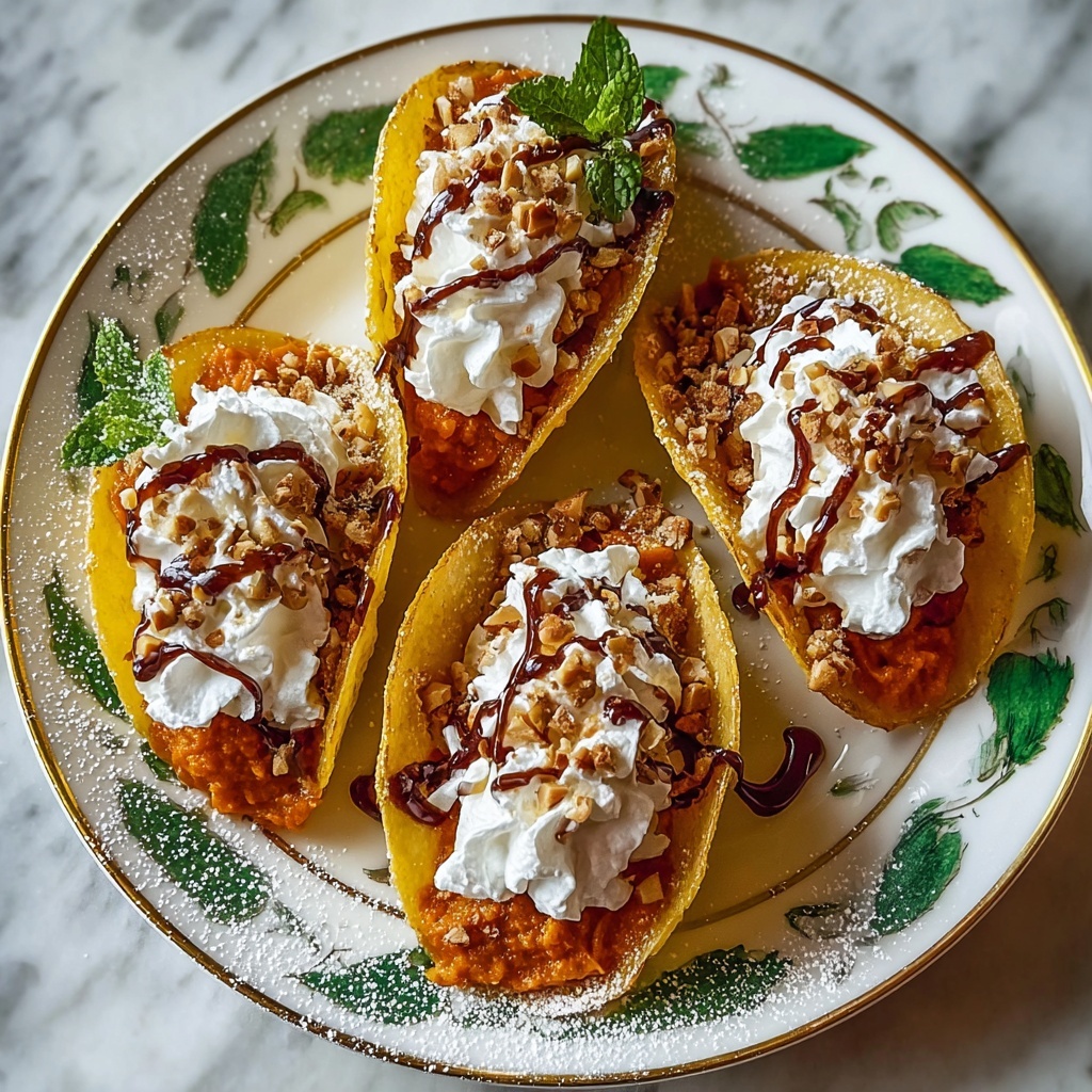 Pumpkin Pie Tacos Recipe - Recipe Image