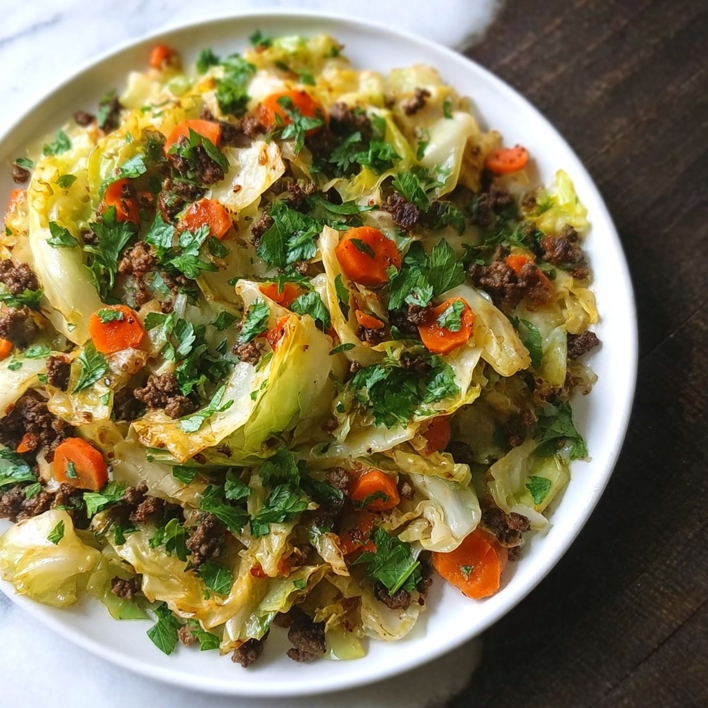 Paleo Cabbage Skillet Recipe - Recipe Image