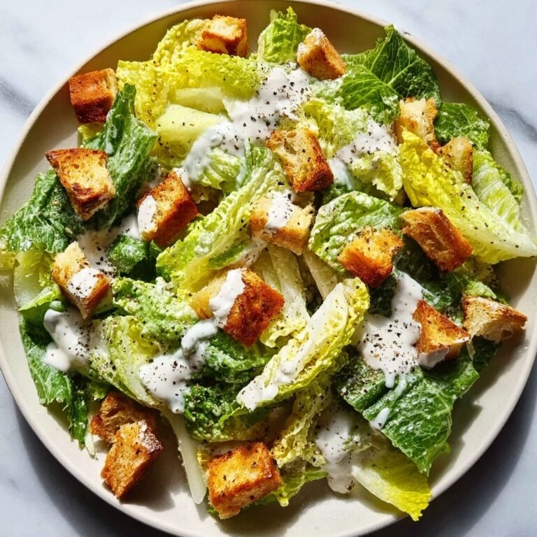 Creamy Greek Yogurt Caesar Dressing Recipe