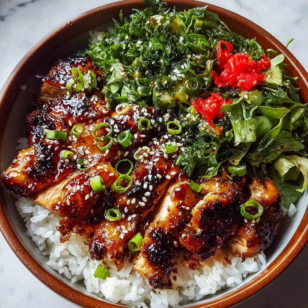 Teriyaki Chicken Bowls Recipe - Recipe Image