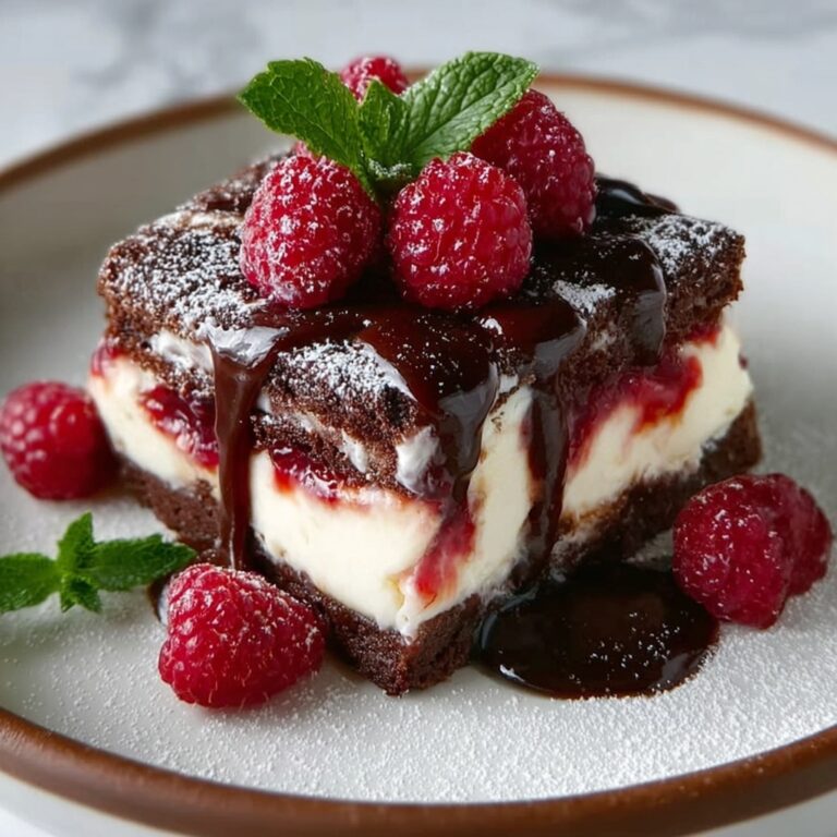Raspberry Chocolate Lasagna Dessert Recipe