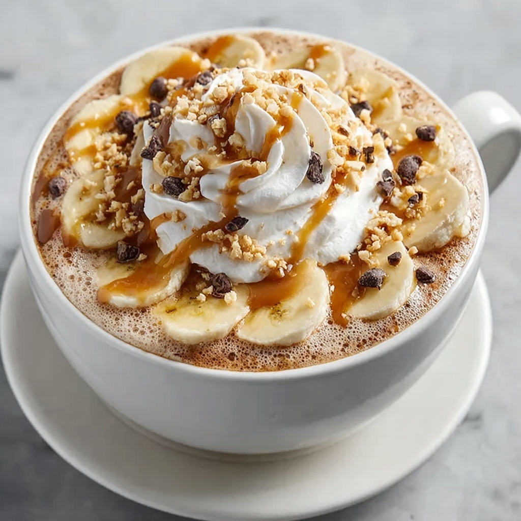 Creamy Banana Peanut Butter Coffee Smoothie Recipe - Recipe Image