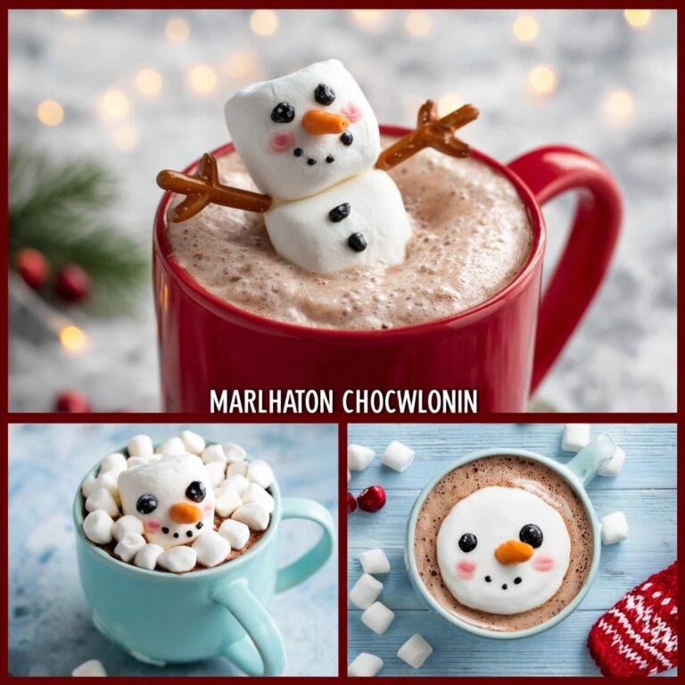 Homemade Hot Chocolate with Marshmallows, Cookies, and Pretzels Recipe