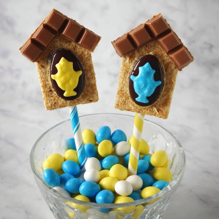 Peeps Bird House S’mores Pops Recipe